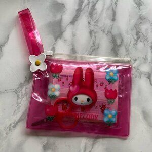 Vintage Sanrio MY MELODY first Aid kit - uned! 1998
